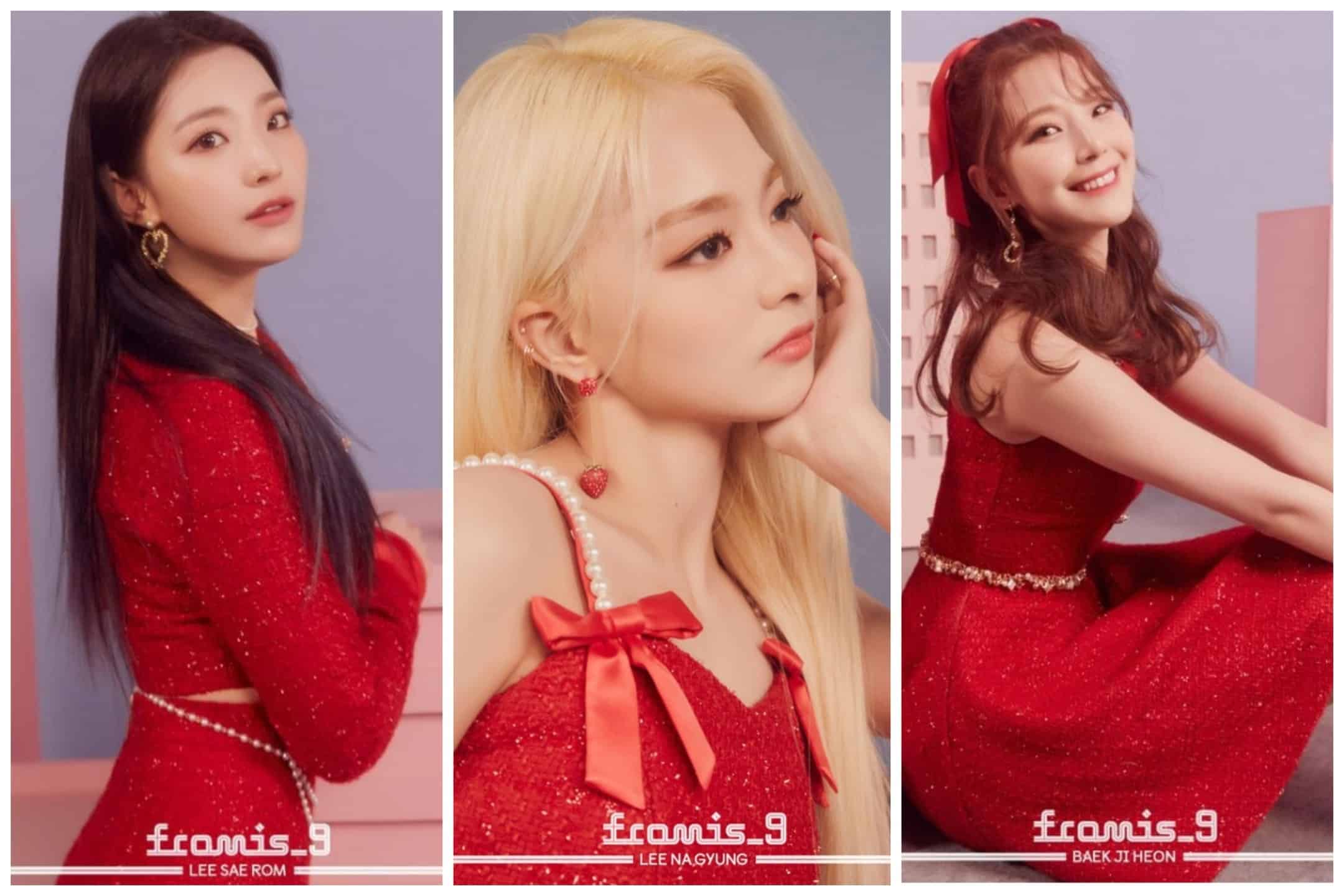 Fromis_9 Members part of the dance collab 