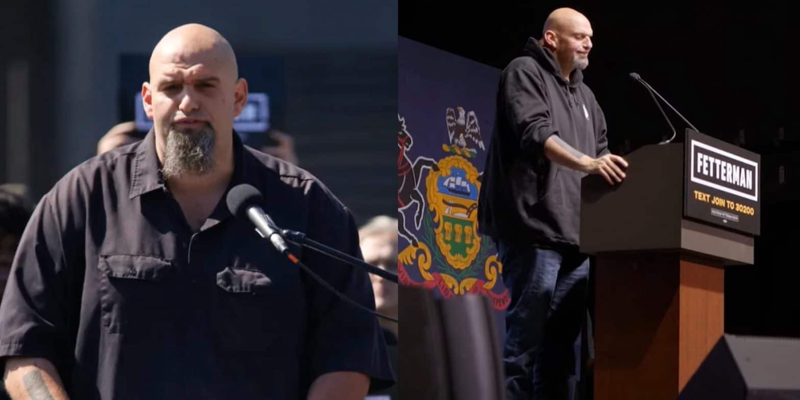 John Fetterman Before and After