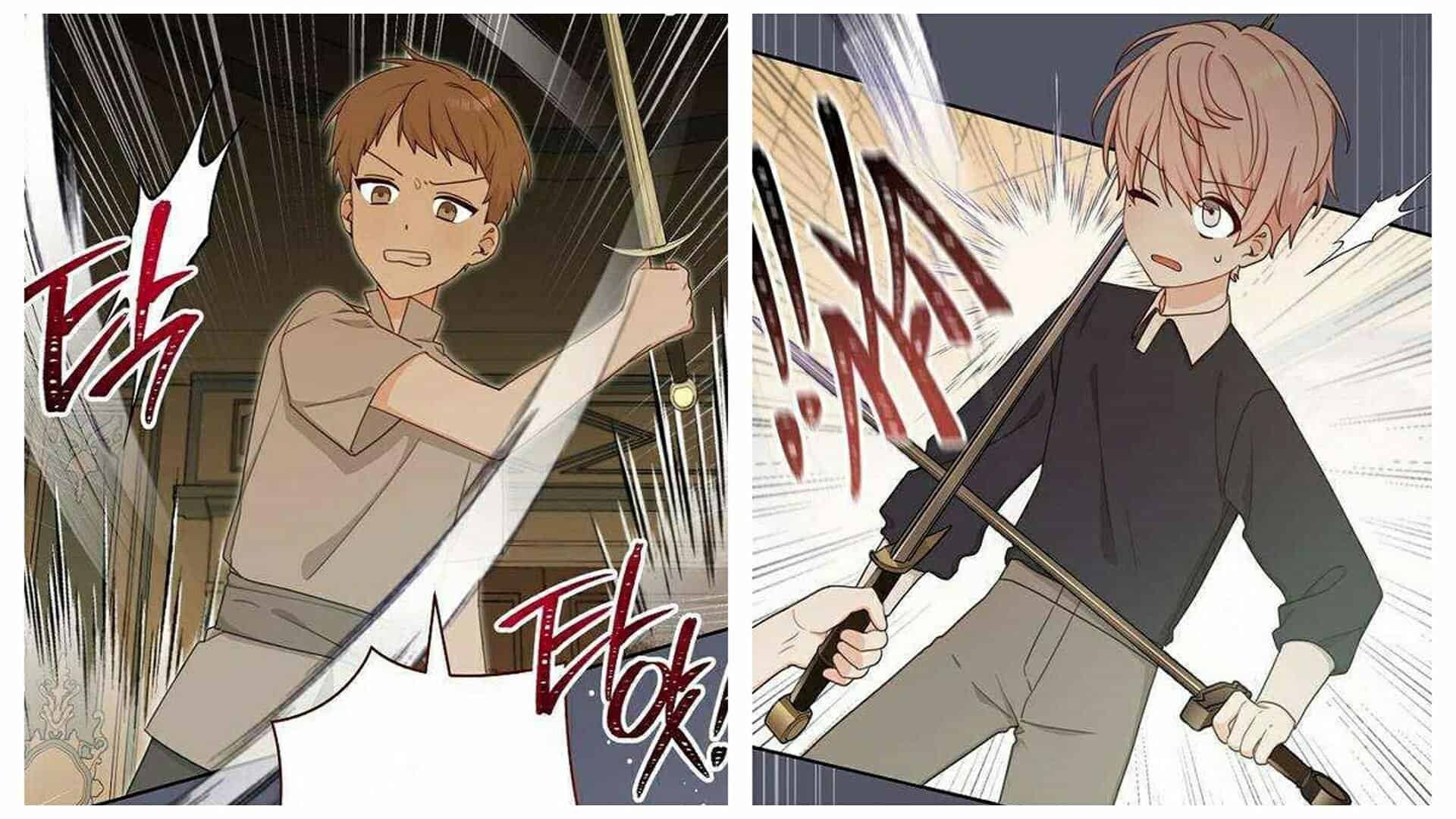 Cade Attacking Akkad Trying To Bully Him - Please Treat Your Friends Preciously Chapter 7 (Credits: Kakao Page)