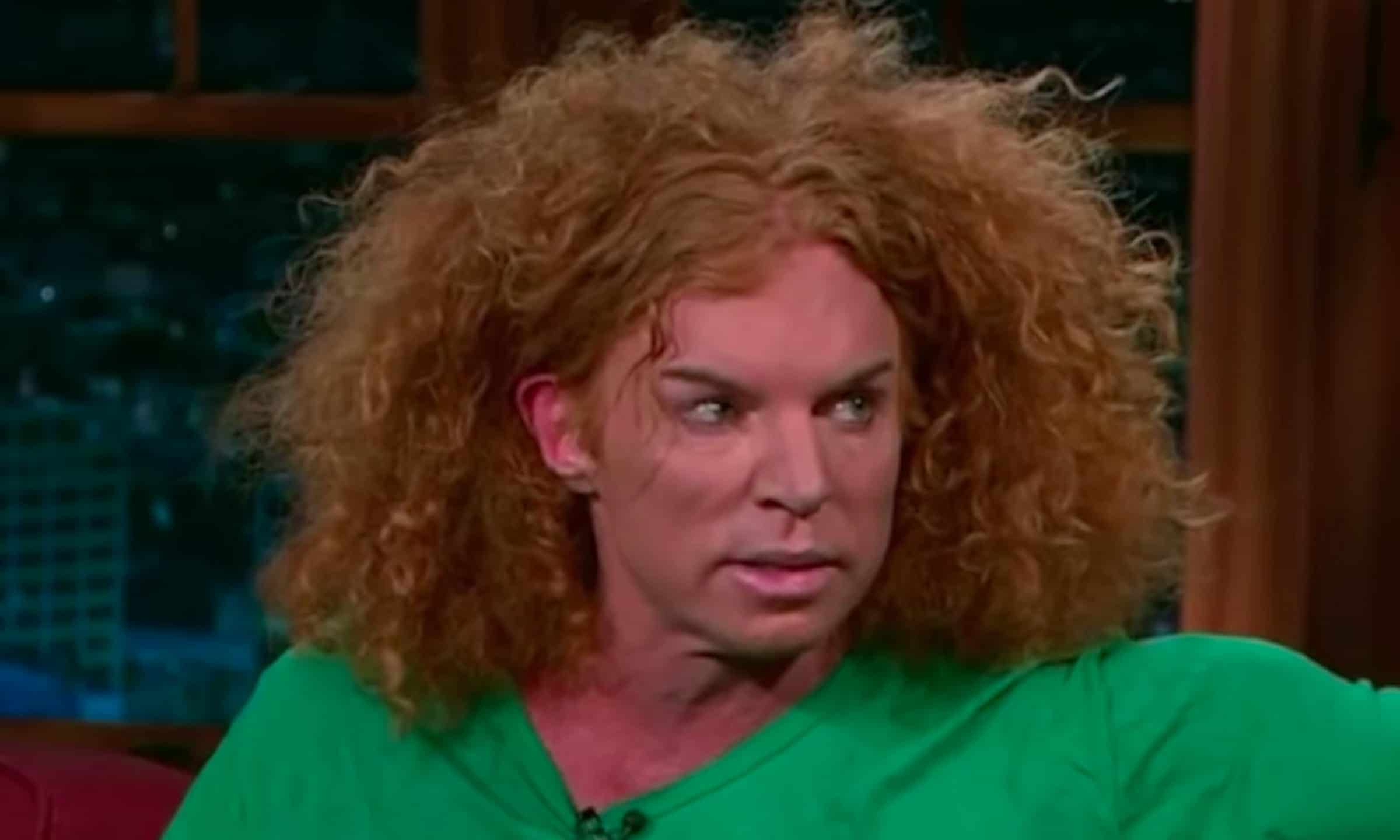 Carrot Top during his early days (Credits: Snakkle)