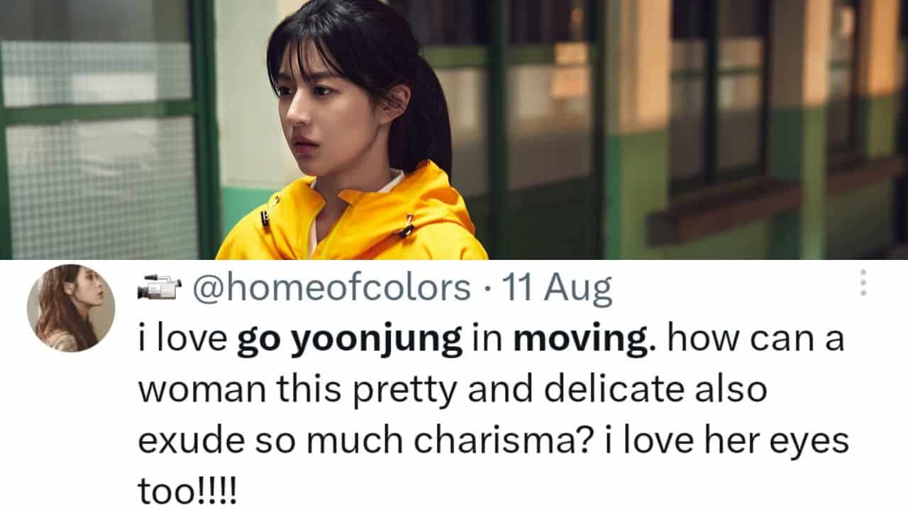 Fan tweet about Go Yoonjung