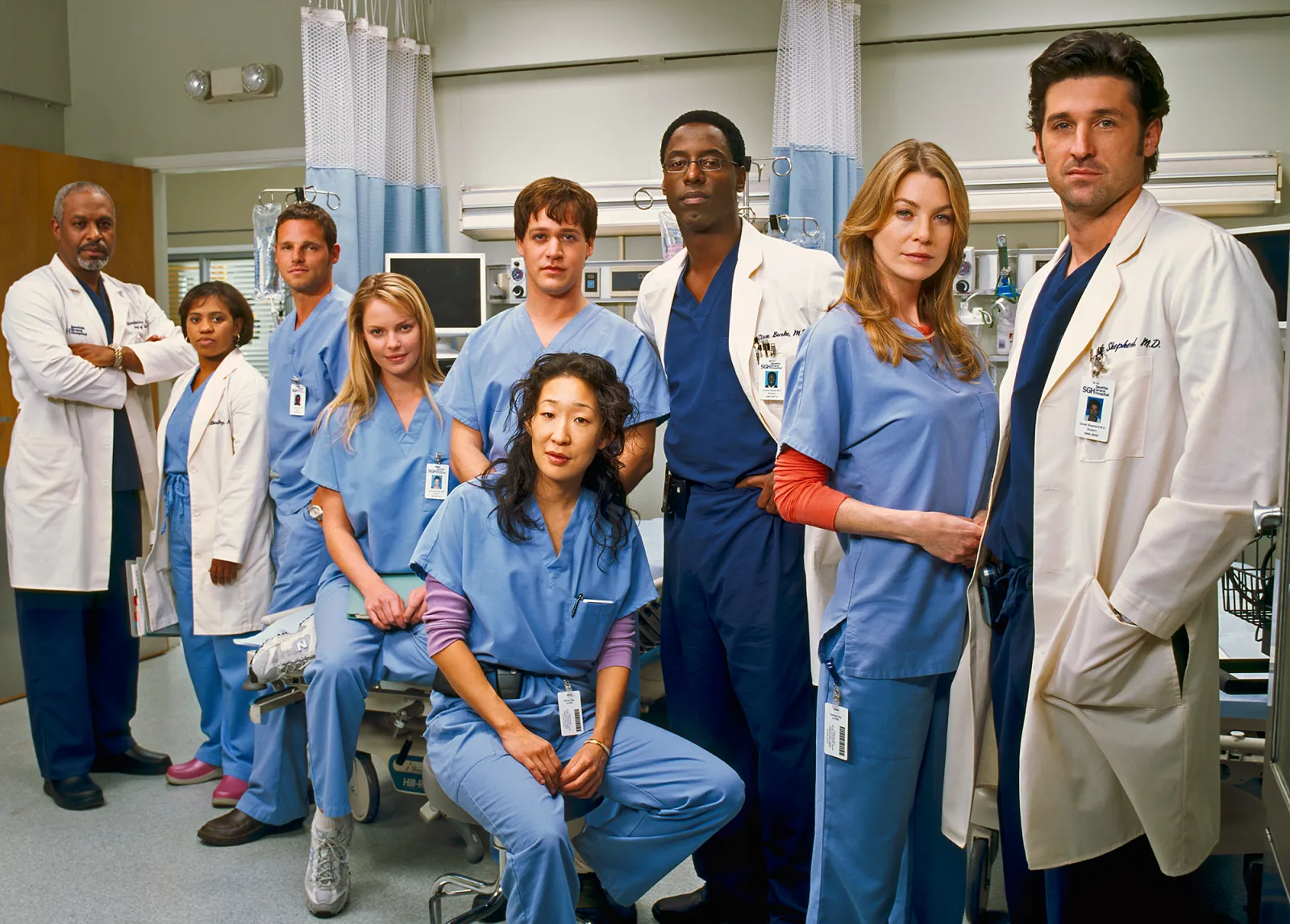 Grey's Anatomy Original Cast (Credits: ABC)