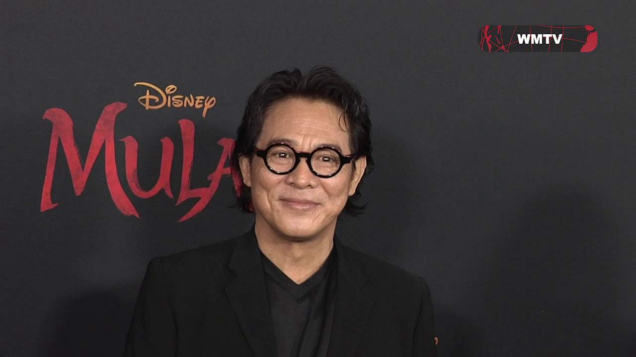 Jet Li At Mulan Premiere in 2020