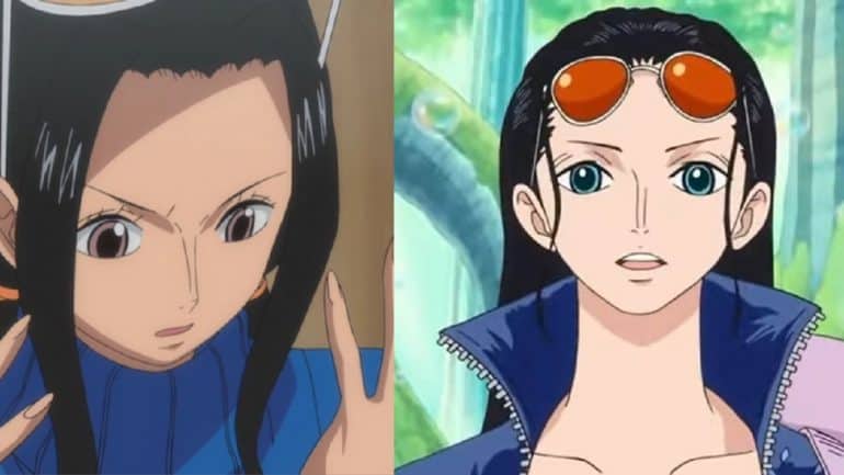 Nico Robin Before And After