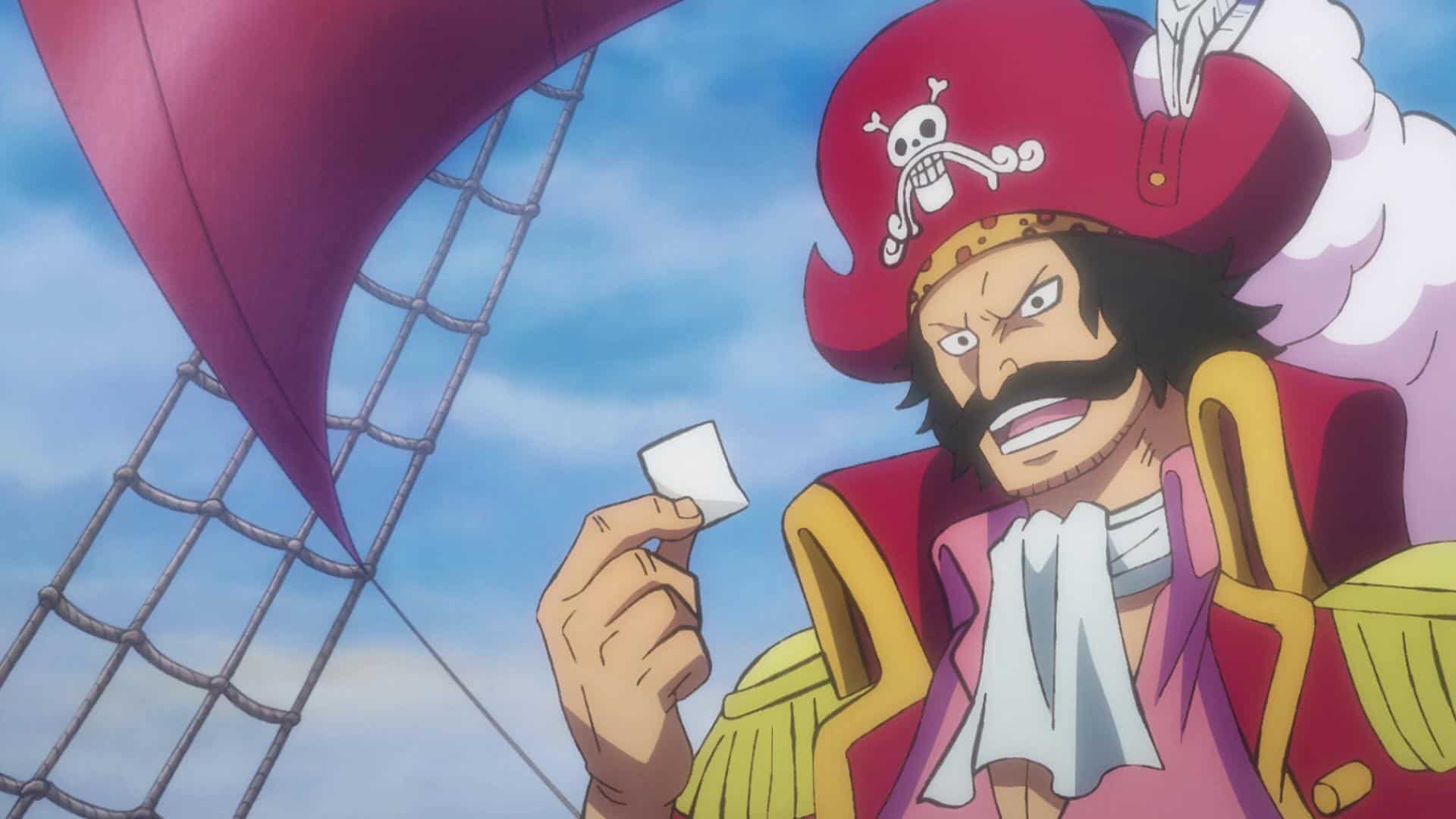 Pirate king Gol D. Roger