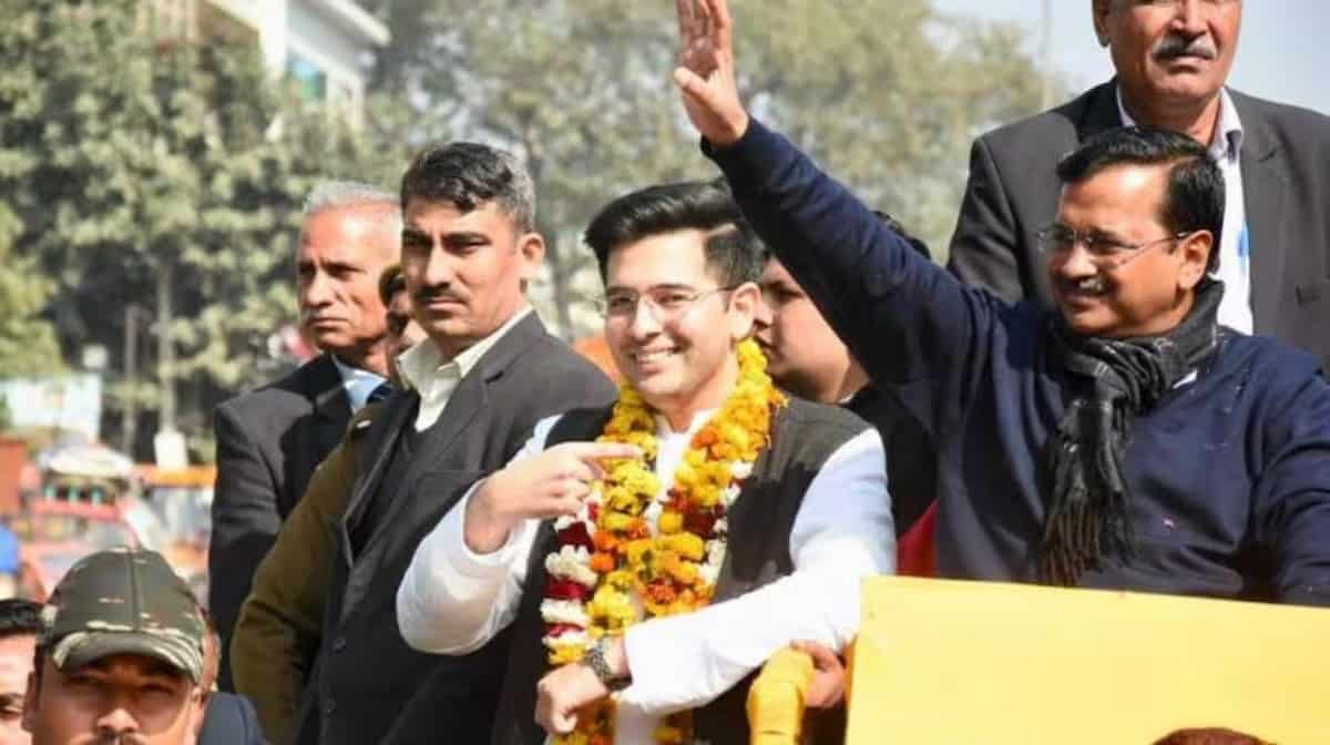 Raghav Chadha After Winning The 2020 Delhi Legislative Assembly Election