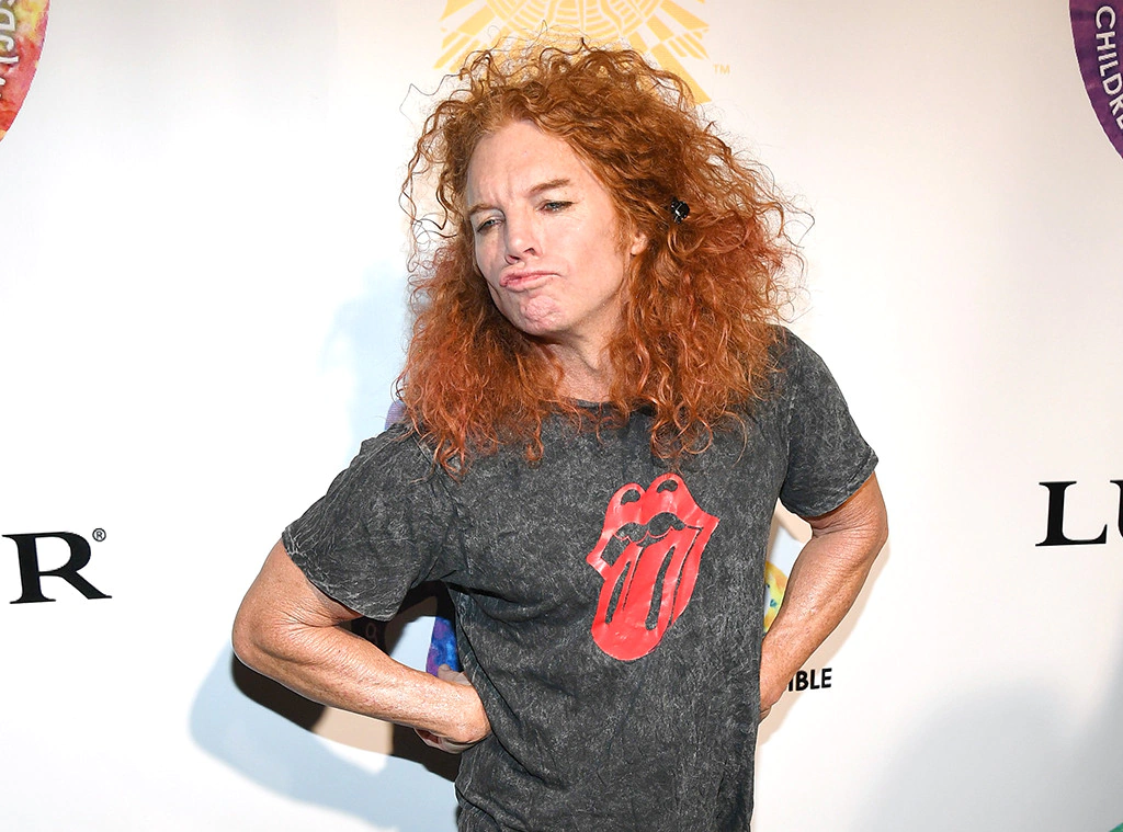 Recent appearance of the stand-up comedian, Carrot Top (Credits: HITC)