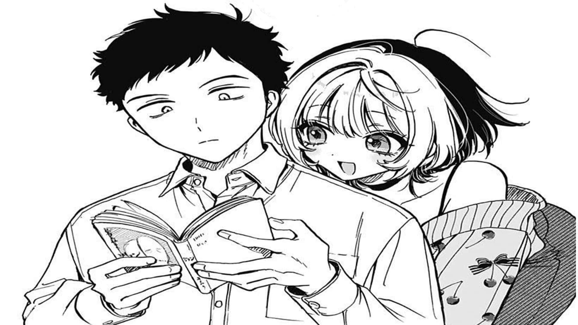 Rihito And Nao Reading Manga At A Manga Cafe - Noa Is My Senior, And My Friend Chapter 2