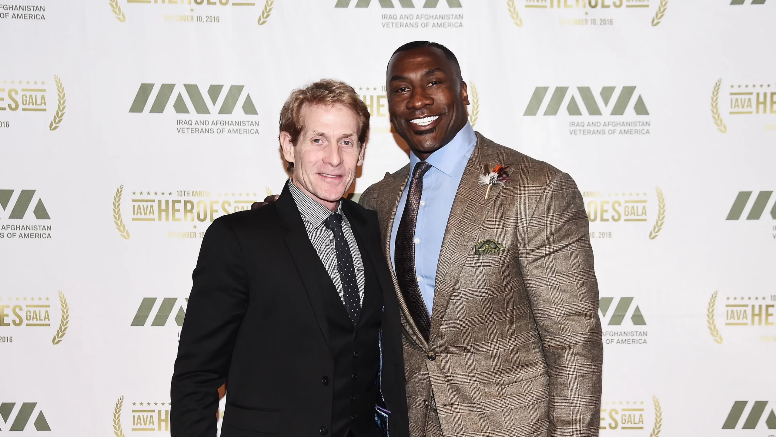 Shannon Sharpe and Skip Bayless together (Credits: USA Today)