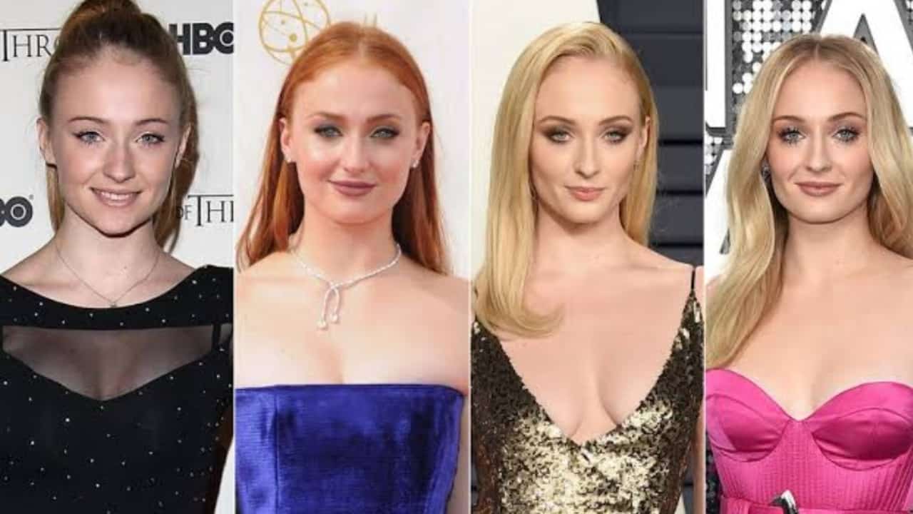 Sophie Turner's Before And After Looks