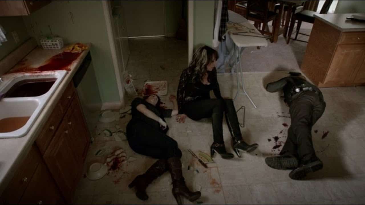 Tara's death scene in the show, Sons of Anarchy (Credits: FX)