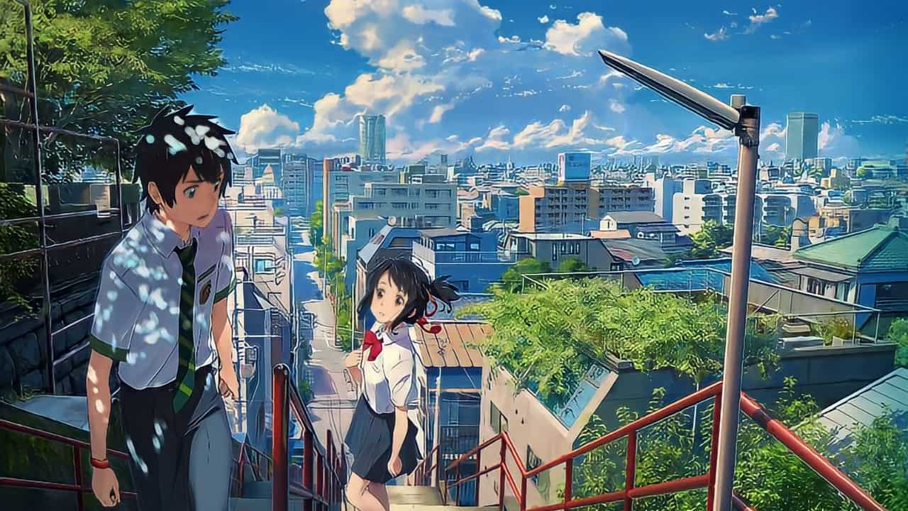 taki and mitsuha from your name