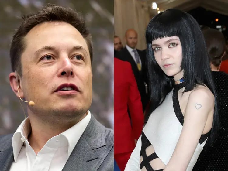 Elon Musk and Ex-Girlfriend Grimes