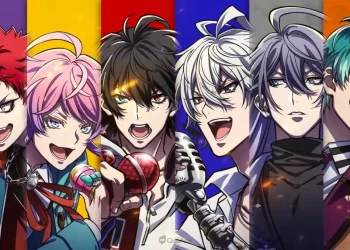 Hypnosis Mic- Division Rap Battle-Rhyme Anima leading characters