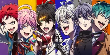 Hypnosis Mic- Division Rap Battle-Rhyme Anima leading characters