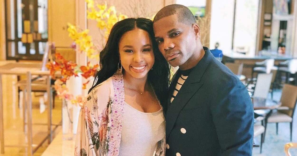 Kennedy Kirk Franklin With Her Father Kirk Franklin