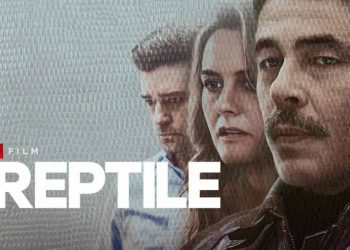 Poster for the film, Reptile (Credits: Netflix)