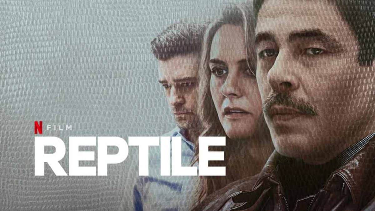 Poster for the film, Reptile (Credits: Netflix)