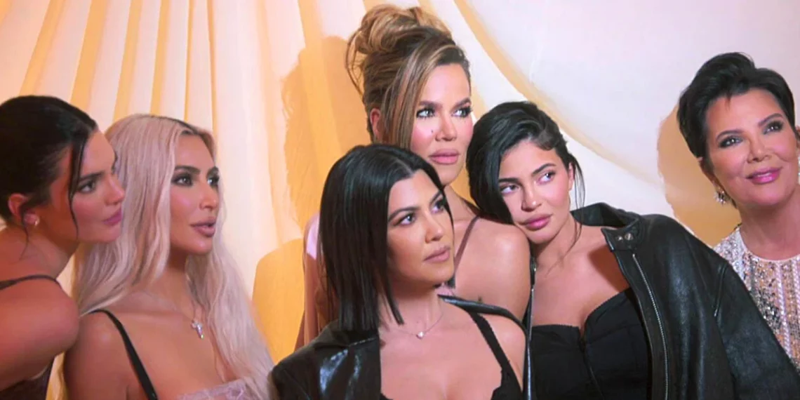The Kar-Jenner family for the new season of the show, The Kardashians (Credits: The Today Show )