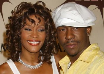 Whitney Houston and Bobby Brown