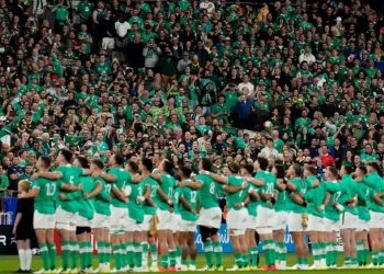 Ireland Fans During The Rugby World Cup