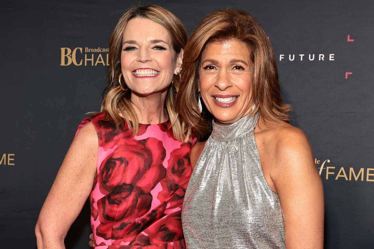 Hoda Kotb and Savannah Guthrie Both