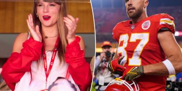 Taylor Swift and Travis Kelce