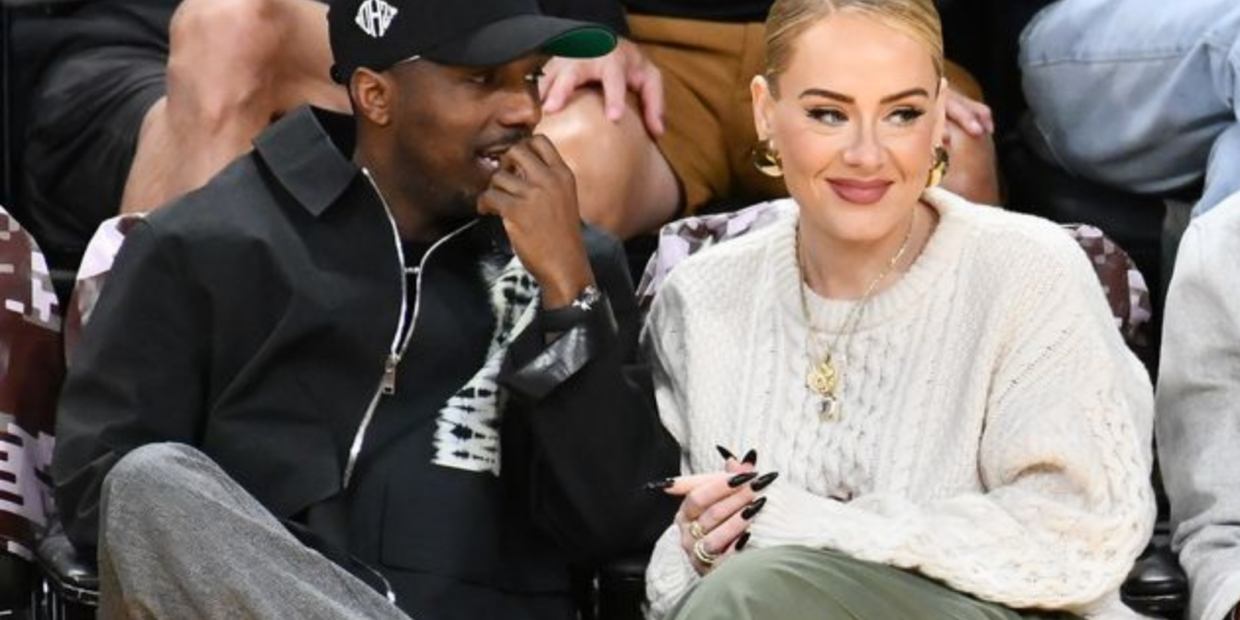 Adele and Rich Paul