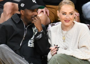 Adele and Rich Paul