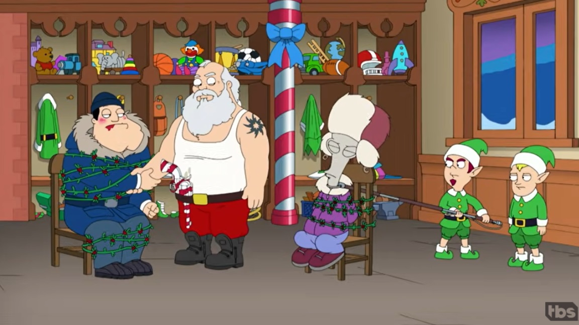 American Dad! All Christmas Episodes [Credits: TBS]