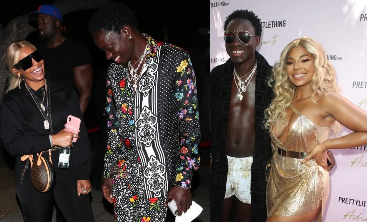 Michael Blackson And Ashanti 