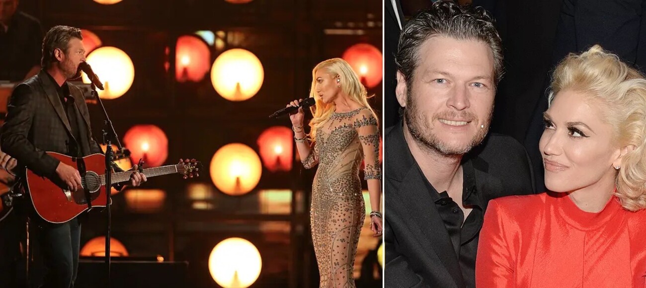 Blake Shelton and Gwen Stefani