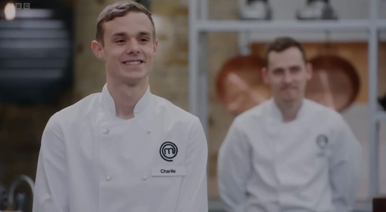 Charlie for Masterchef-The Professionals 2023 (Credits: BBC One)