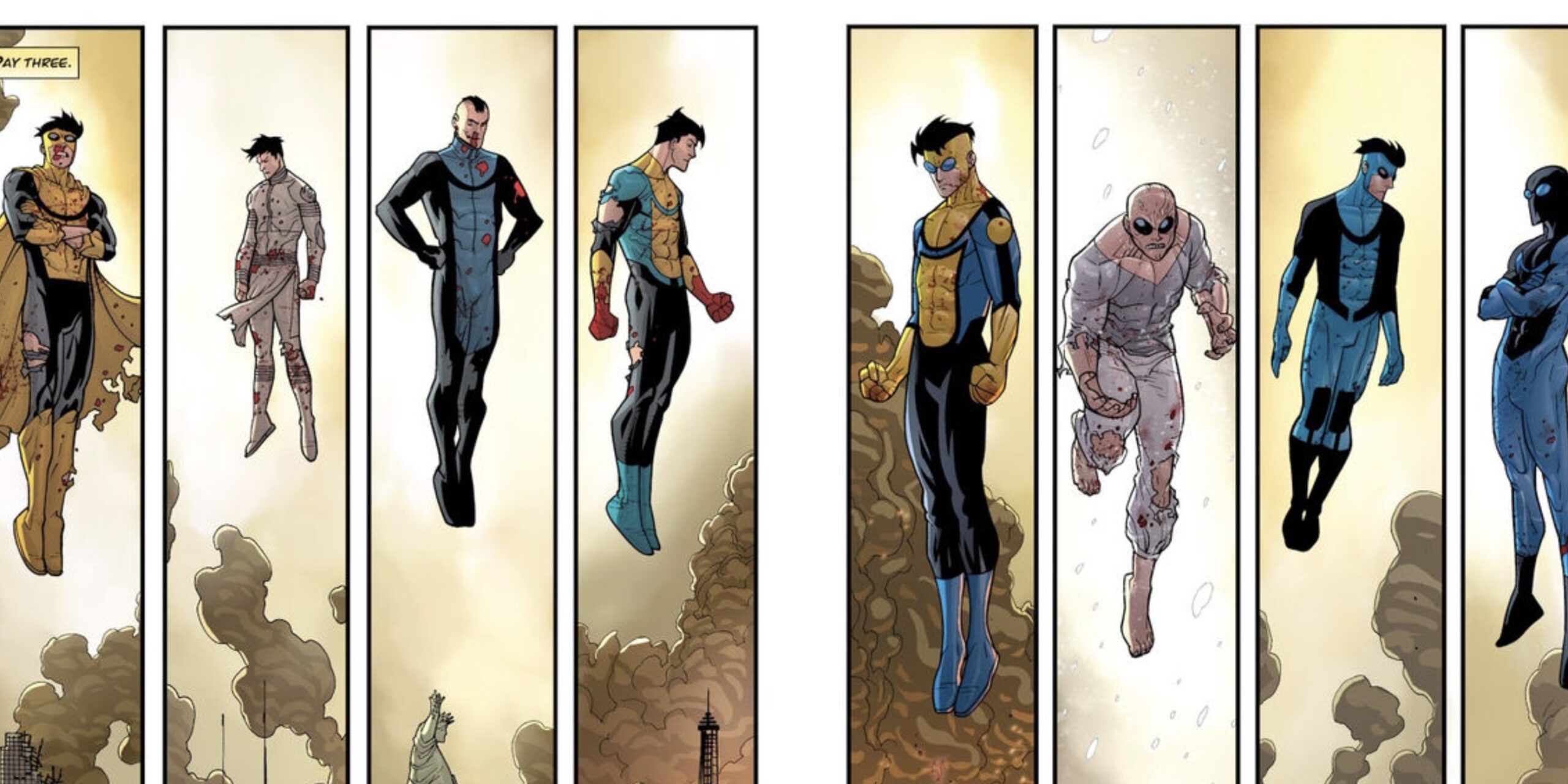 Exploring the Variations of Mark in the Multiverse of Invincible!