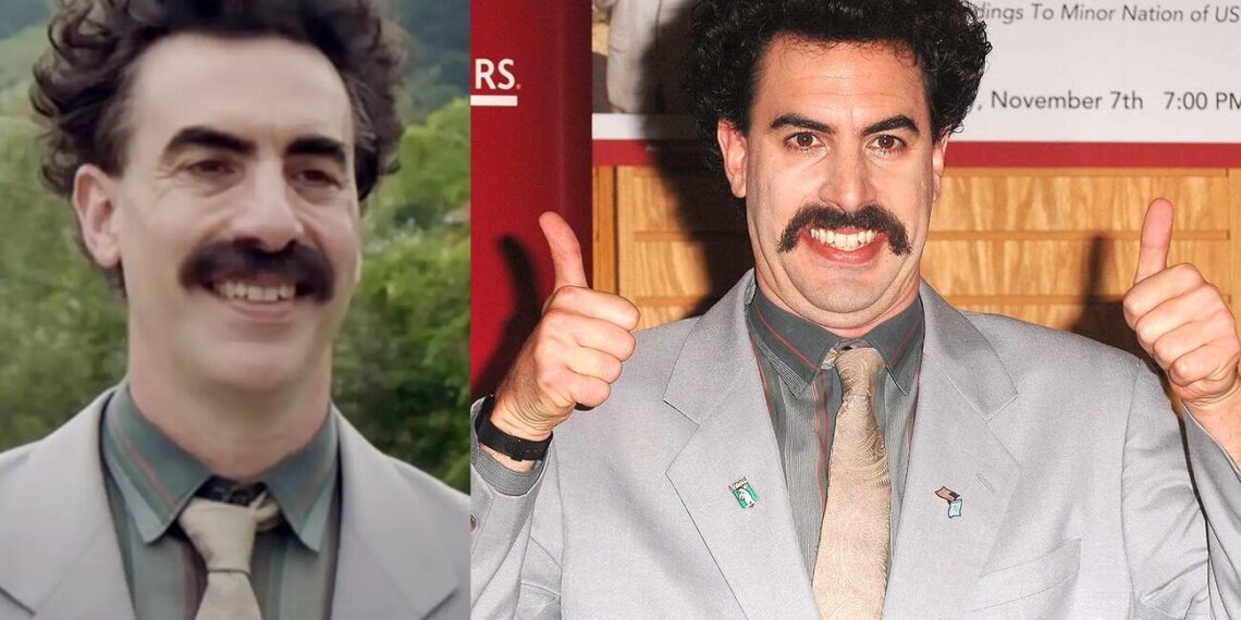 Sacha Baron Cohen As Borat Sagdiyev