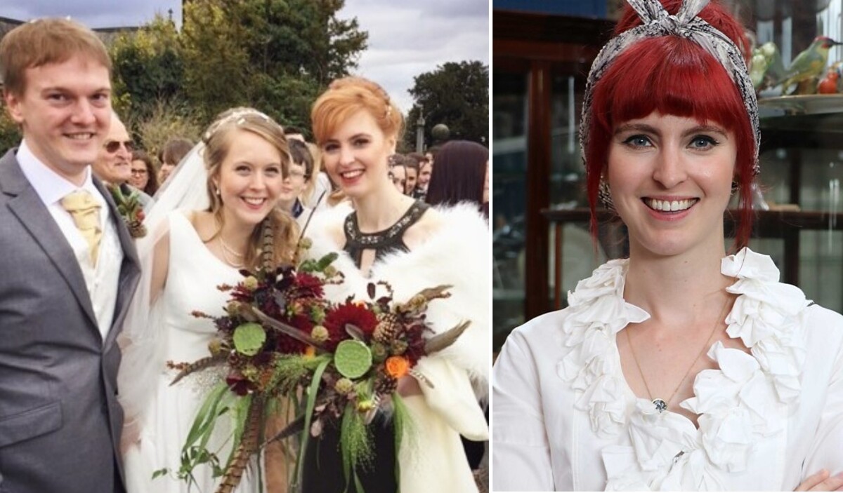 Will Hawley And Izzie Balmer Wedding Photo (Left), Izzie Balmer (Right)