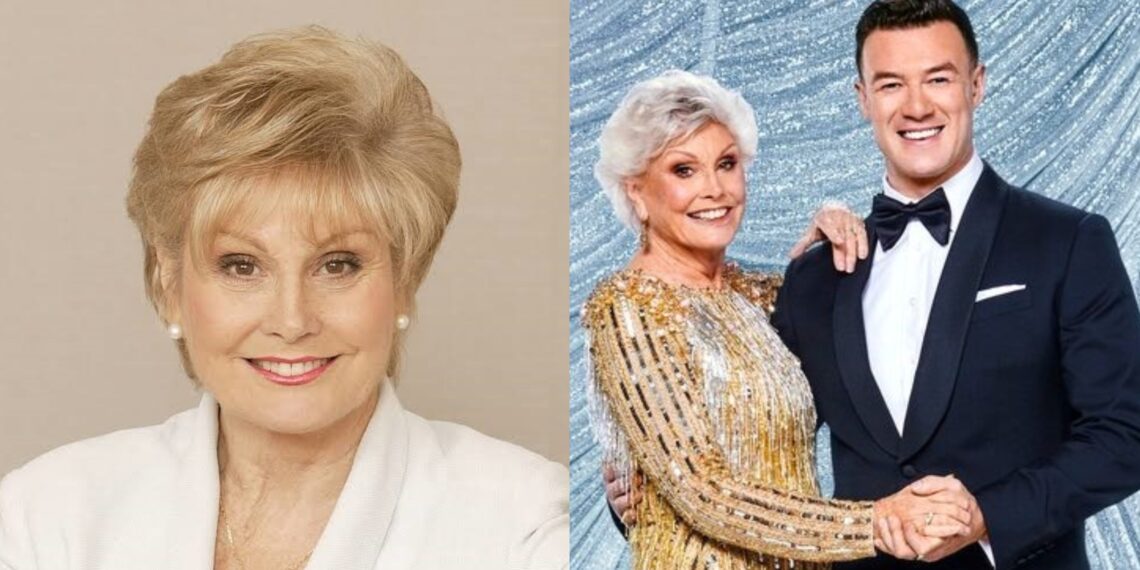 Angela Rippon and Kai Widdrington