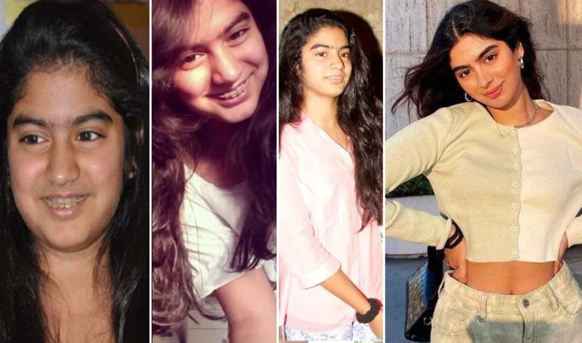 Khushi Kapoor's Transformation Over The Years