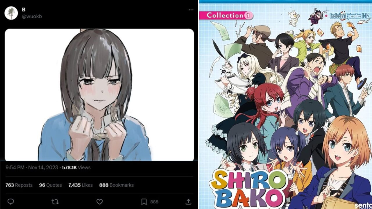 Ookubo Shunsuke uses an image from Shirobako to portray their condition at the moment (credits: @wuokb/twitter)