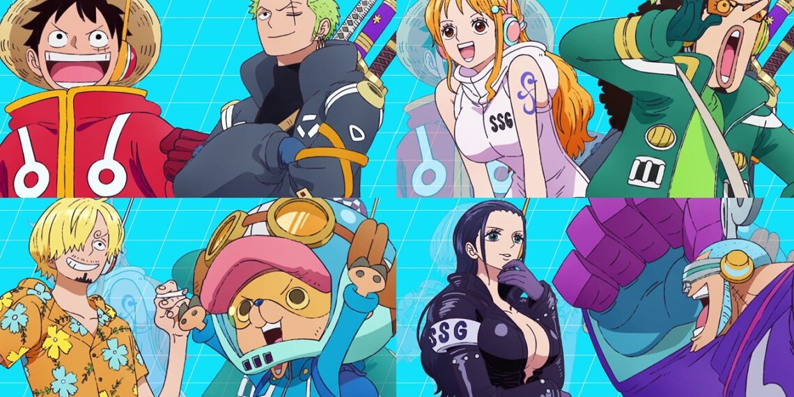New Character Design of Strawhat crew for Egghead Island Arc (Credits: Toei Animation)
