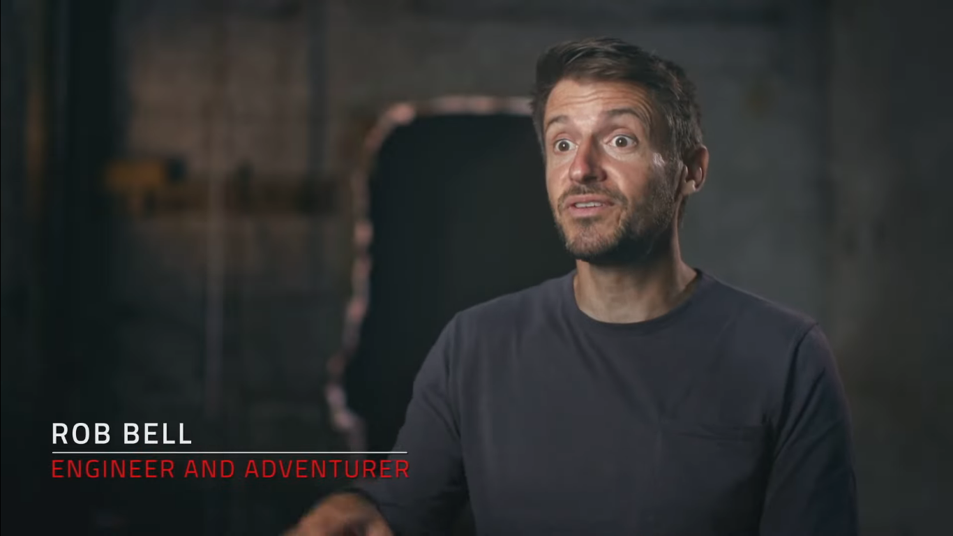 Rob Bell for Abandoned Engineering (Credits: Discovery+)