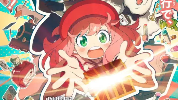 Anya as seen in SPY x FAMILY Code: White's poster (Credits: Clover Works)