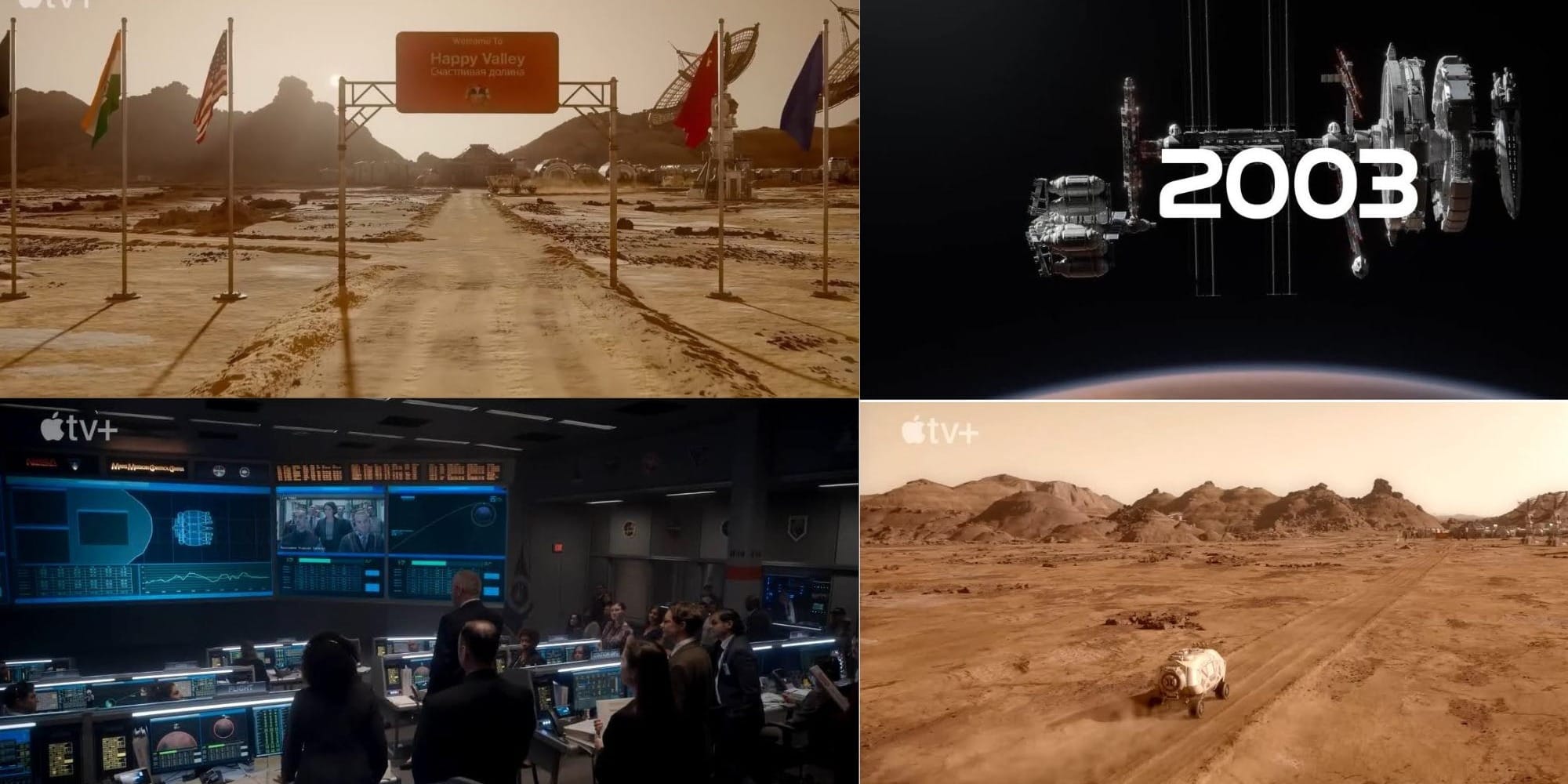 Still cuts from the new season of the show, For All Mankind (Credits: Apple TV+)