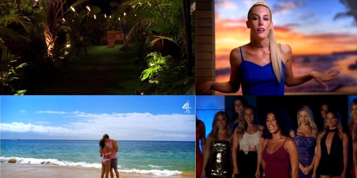 Stills from the show, Temptation Island