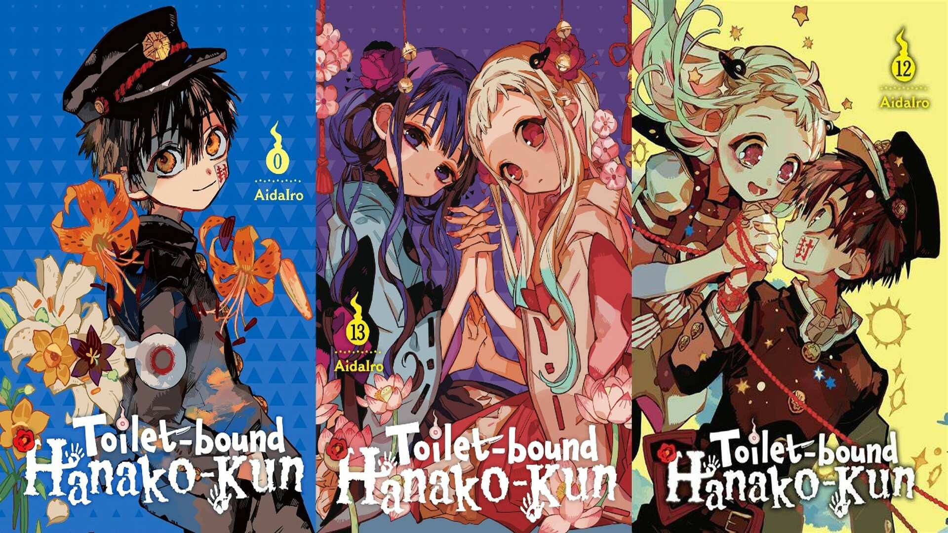 Toilet Bound Hanako-Kun Manga Cover Pages