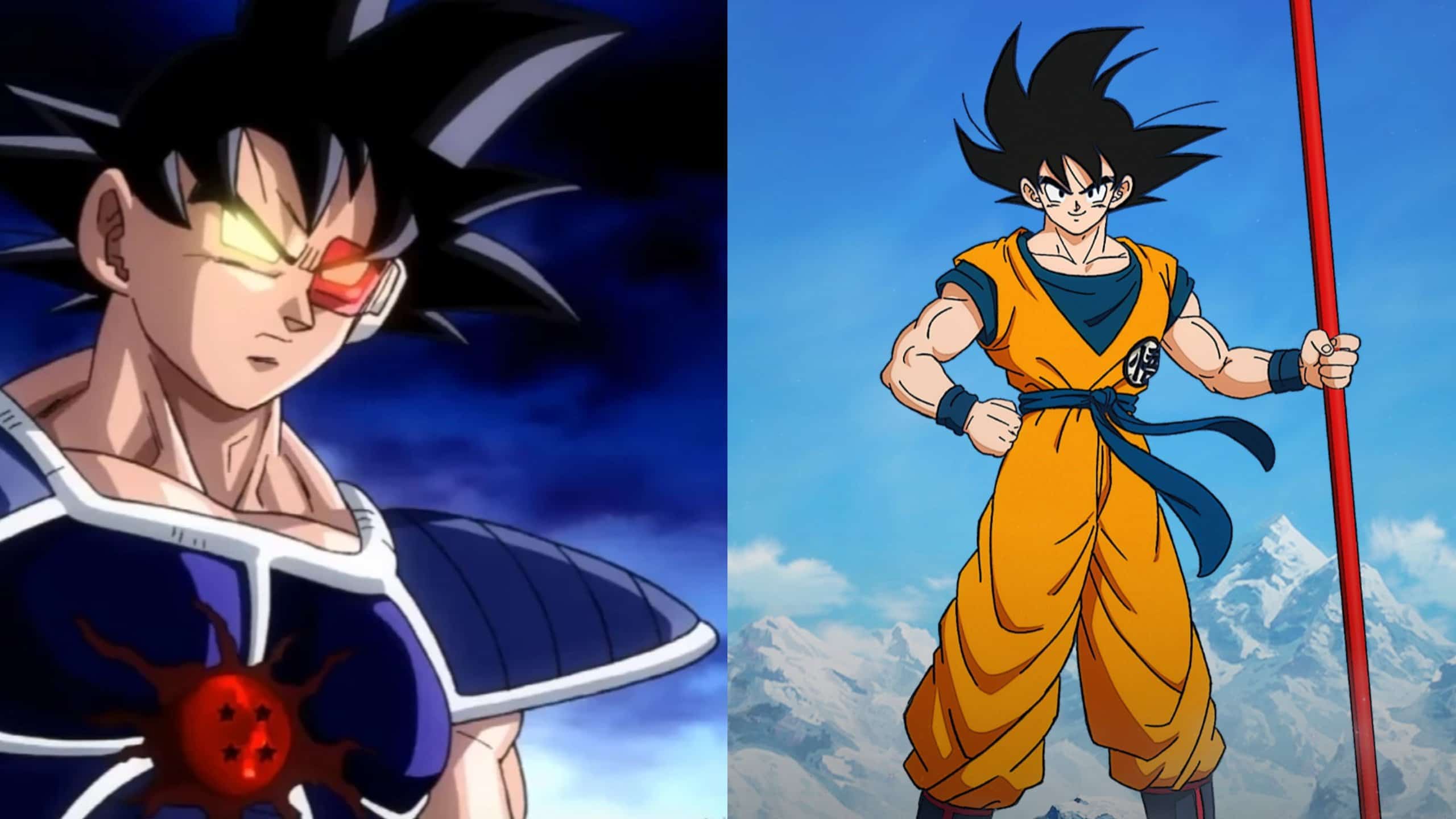 Turles looks similar to Goku