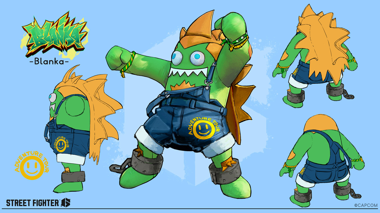 Blanka Street Fighter 6 Outfit 3 