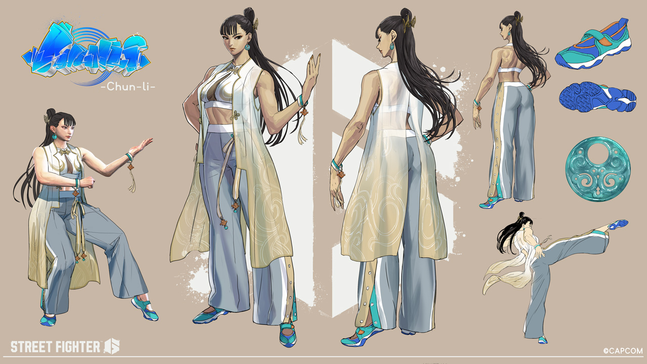Chun Li Street Fighter 6 Outfit 3 