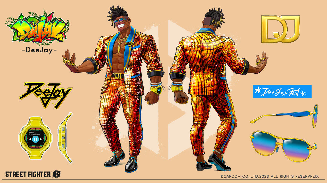 Dee Jay Street Fighter 6 Outfit 3