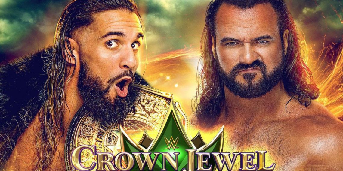 Drew McIntyre vs Seth Rollins Promotional Poster (Credits: WWE)